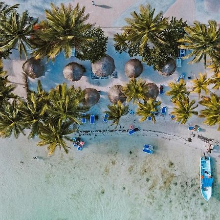 El Fuerte Beach Apartments Mahahual Bagian luar foto