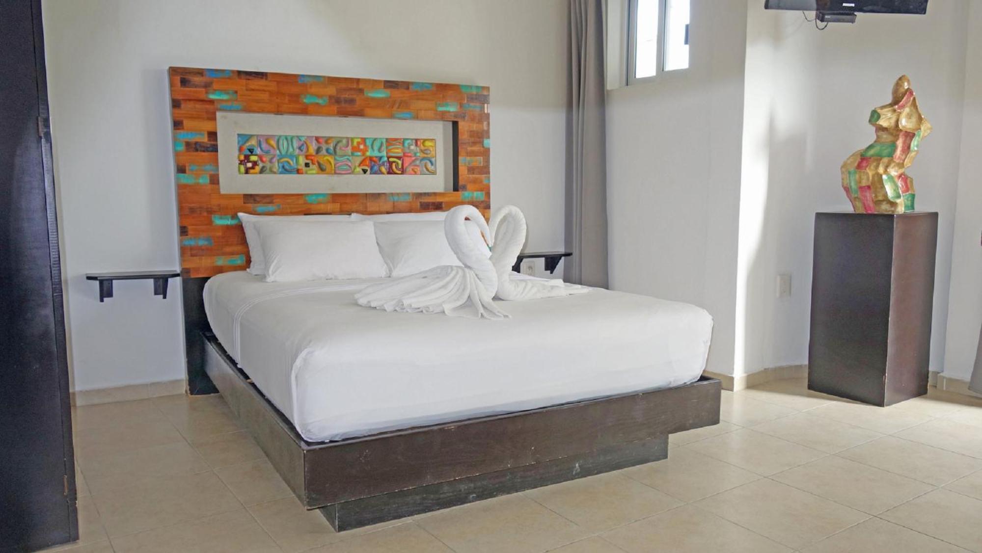 El Fuerte Beach Apartments Mahahual Ruang foto