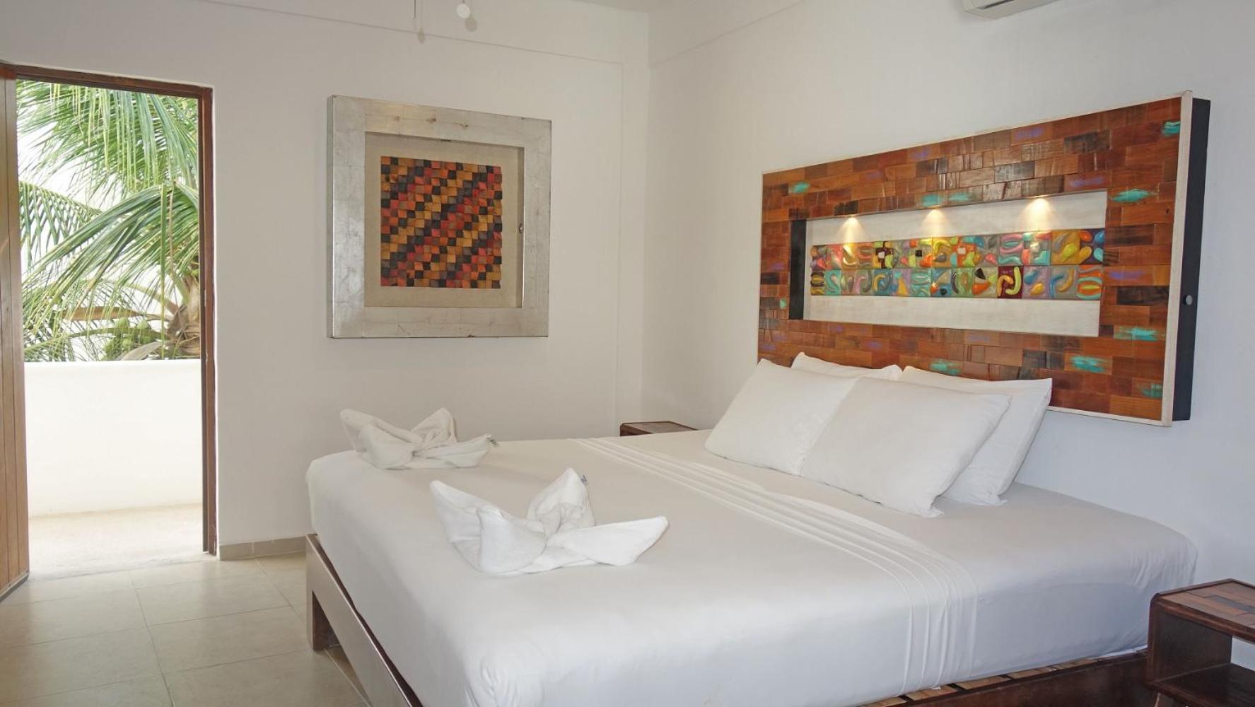 El Fuerte Beach Apartments Mahahual Bagian luar foto