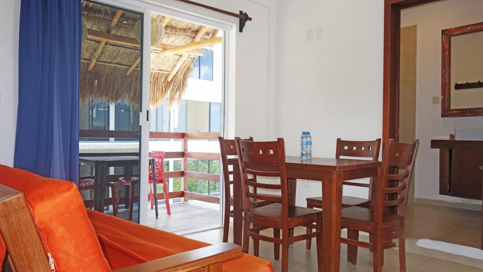 El Fuerte Beach Apartments Mahahual Ruang foto