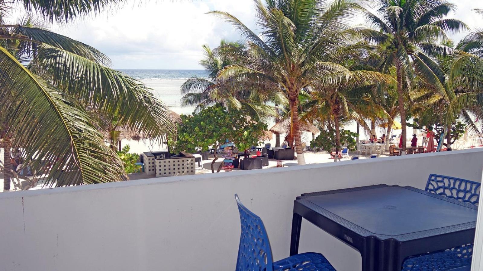 El Fuerte Beach Apartments Mahahual Ruang foto