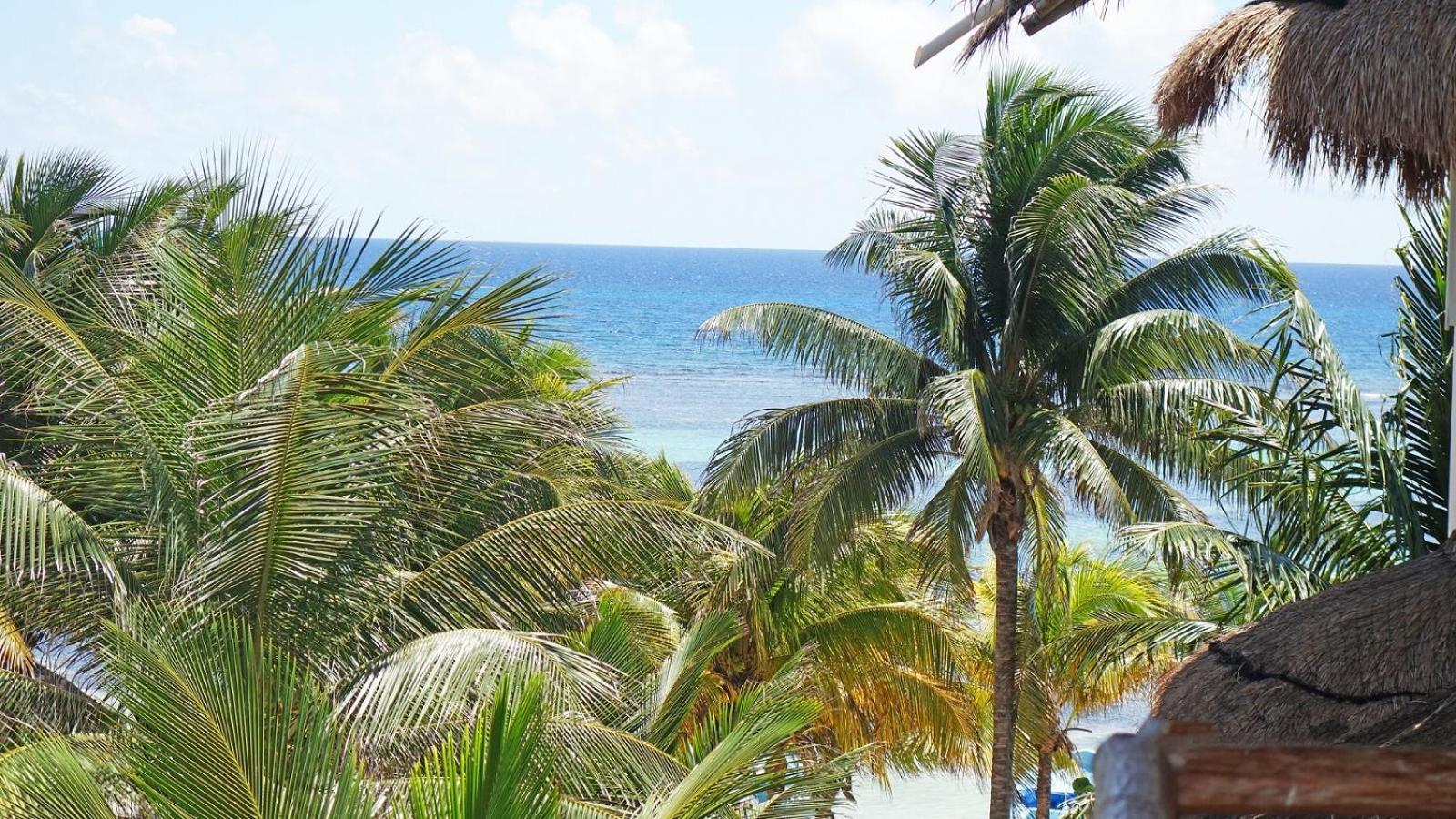 El Fuerte Beach Apartments Mahahual Ruang foto
