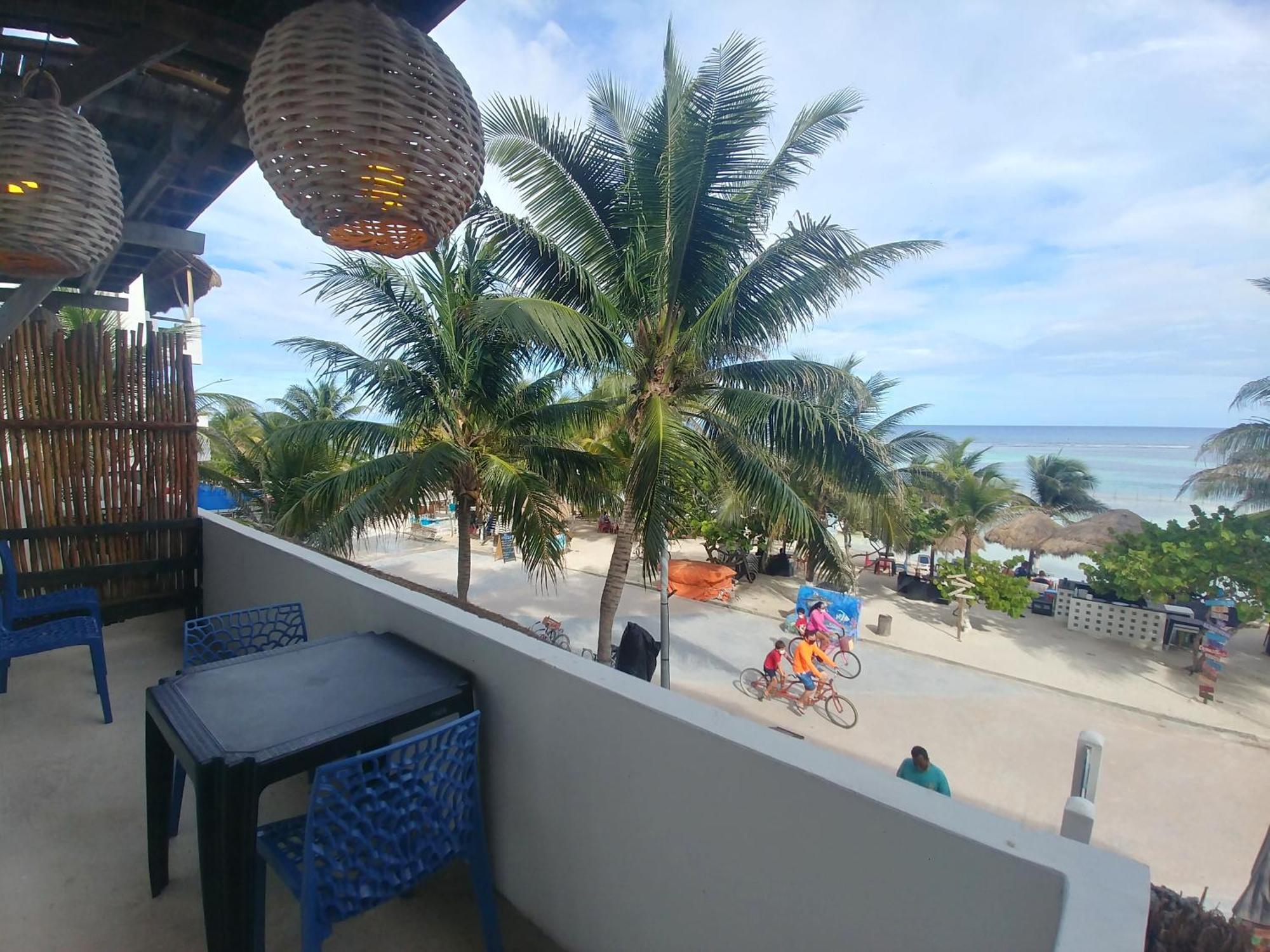 El Fuerte Beach Apartments Mahahual Ruang foto
