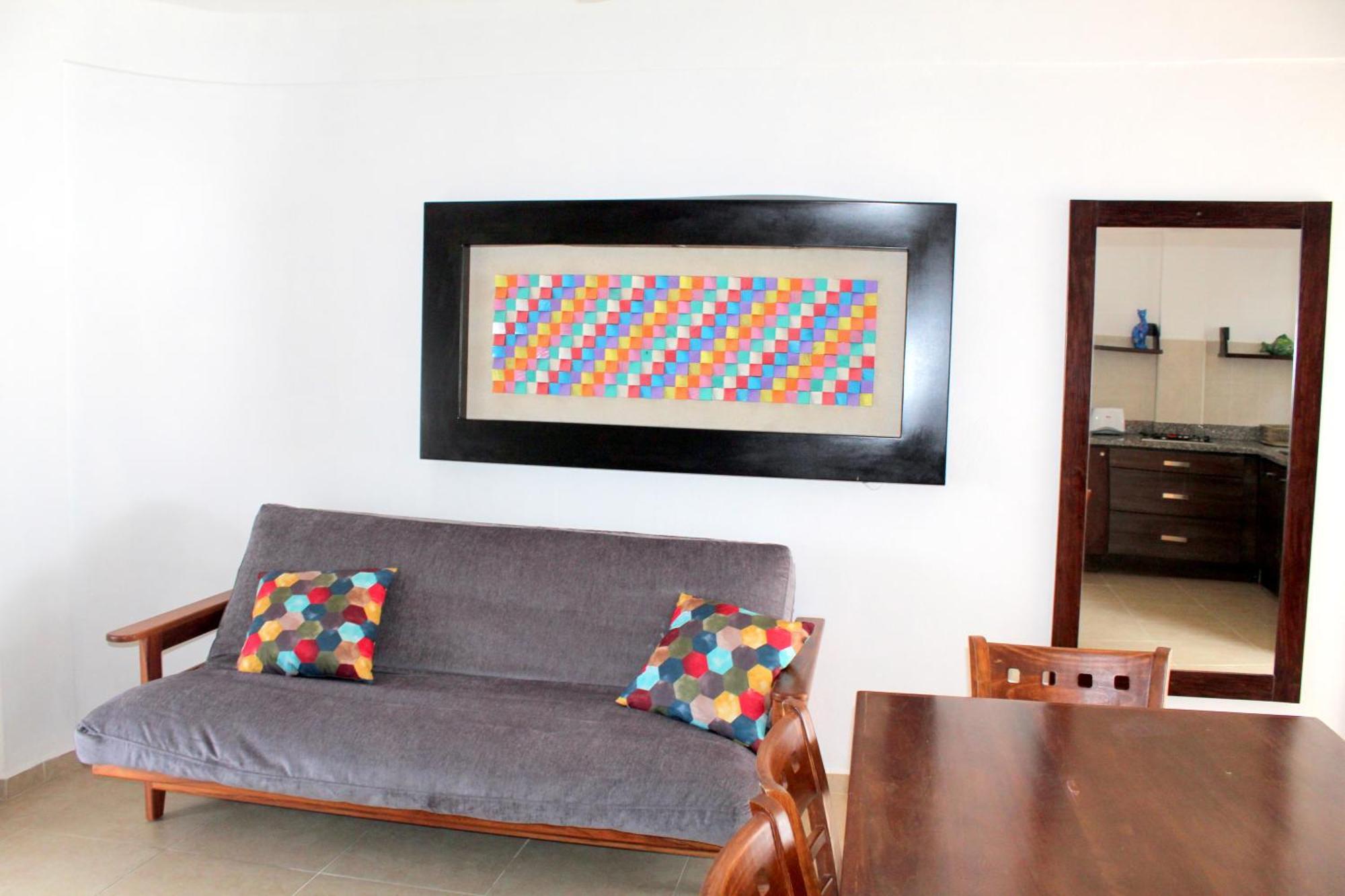 El Fuerte Beach Apartments Mahahual Ruang foto